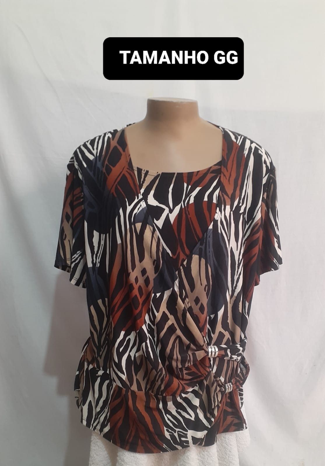 BLUSA FEMININA - TAMANHO GG - Foto 1