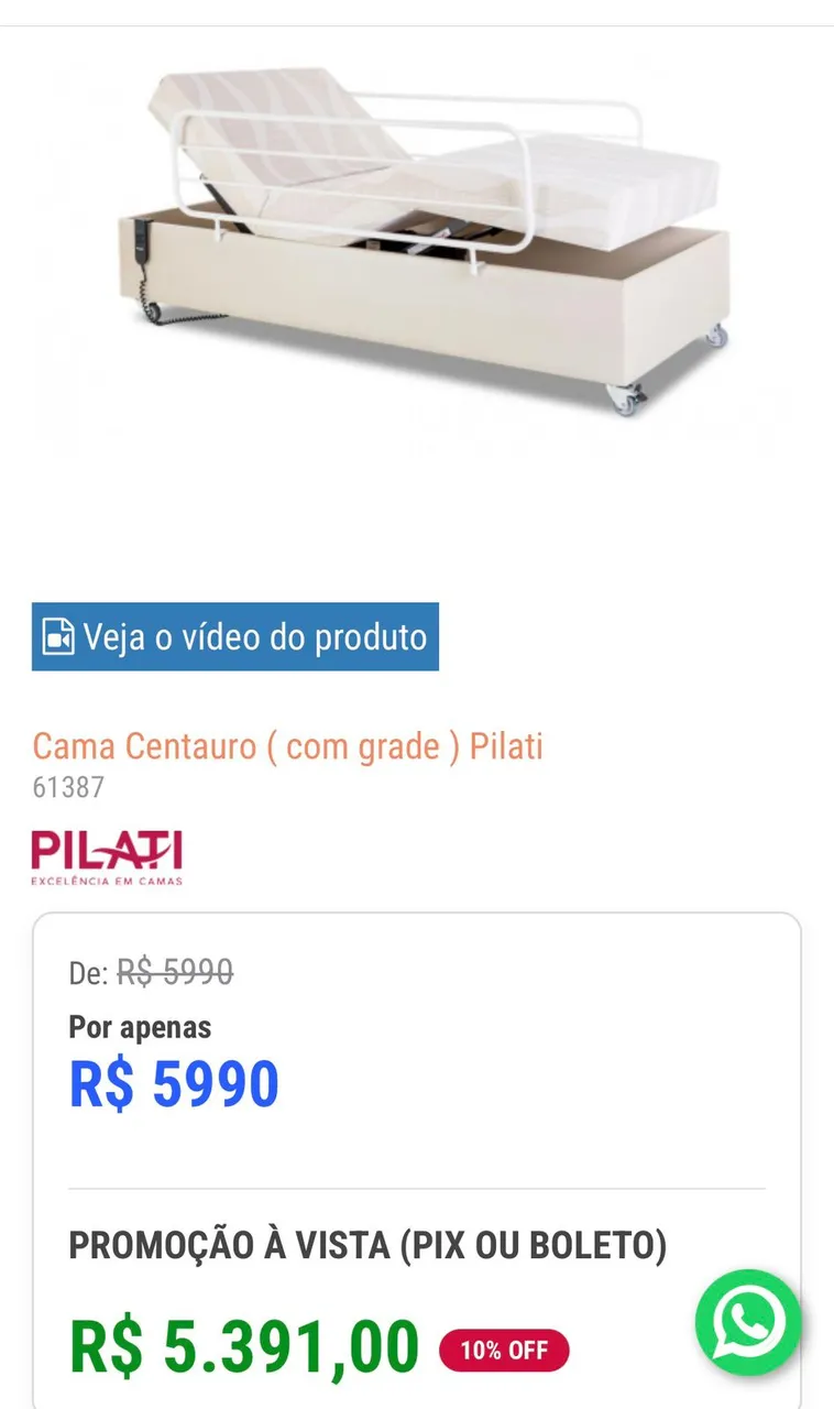 Cama motorizada - Foto 1