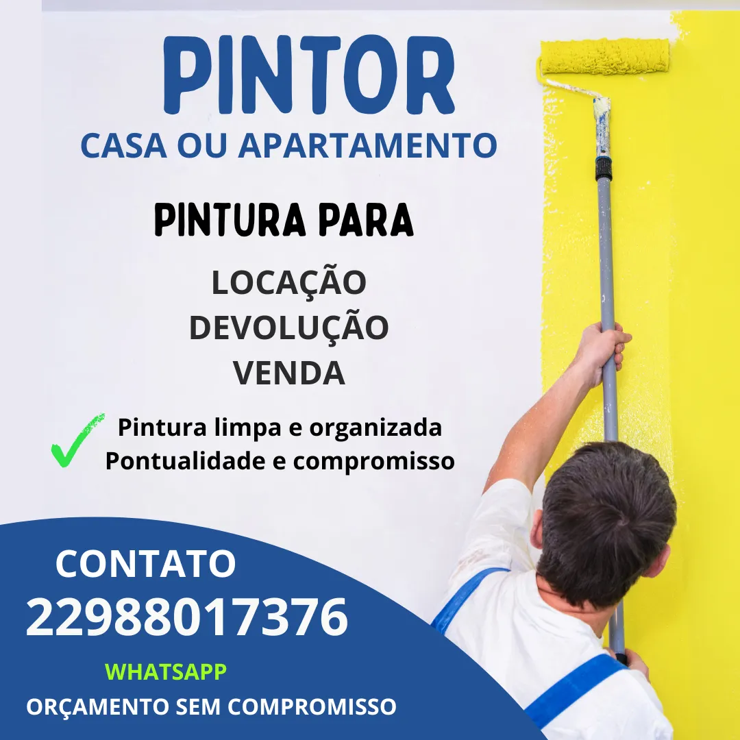 Pintor HGS - Águas Claras DF / Pintura para devolução, locação e venda  - Foto 1