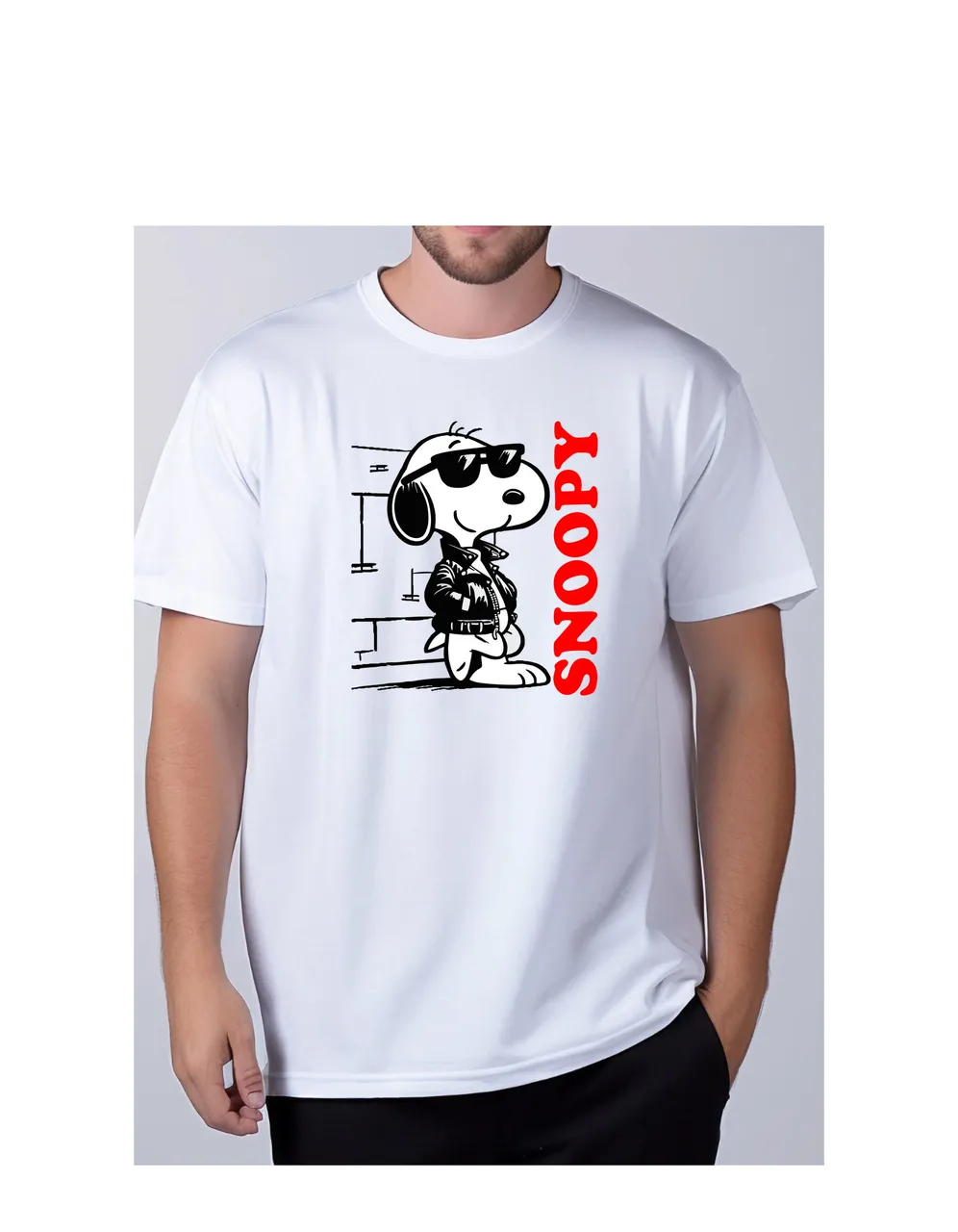 Camisa Snoopy - Foto 1