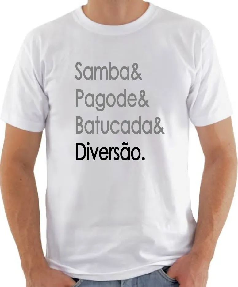 Camisa Samba Pagode batucada - Foto 2