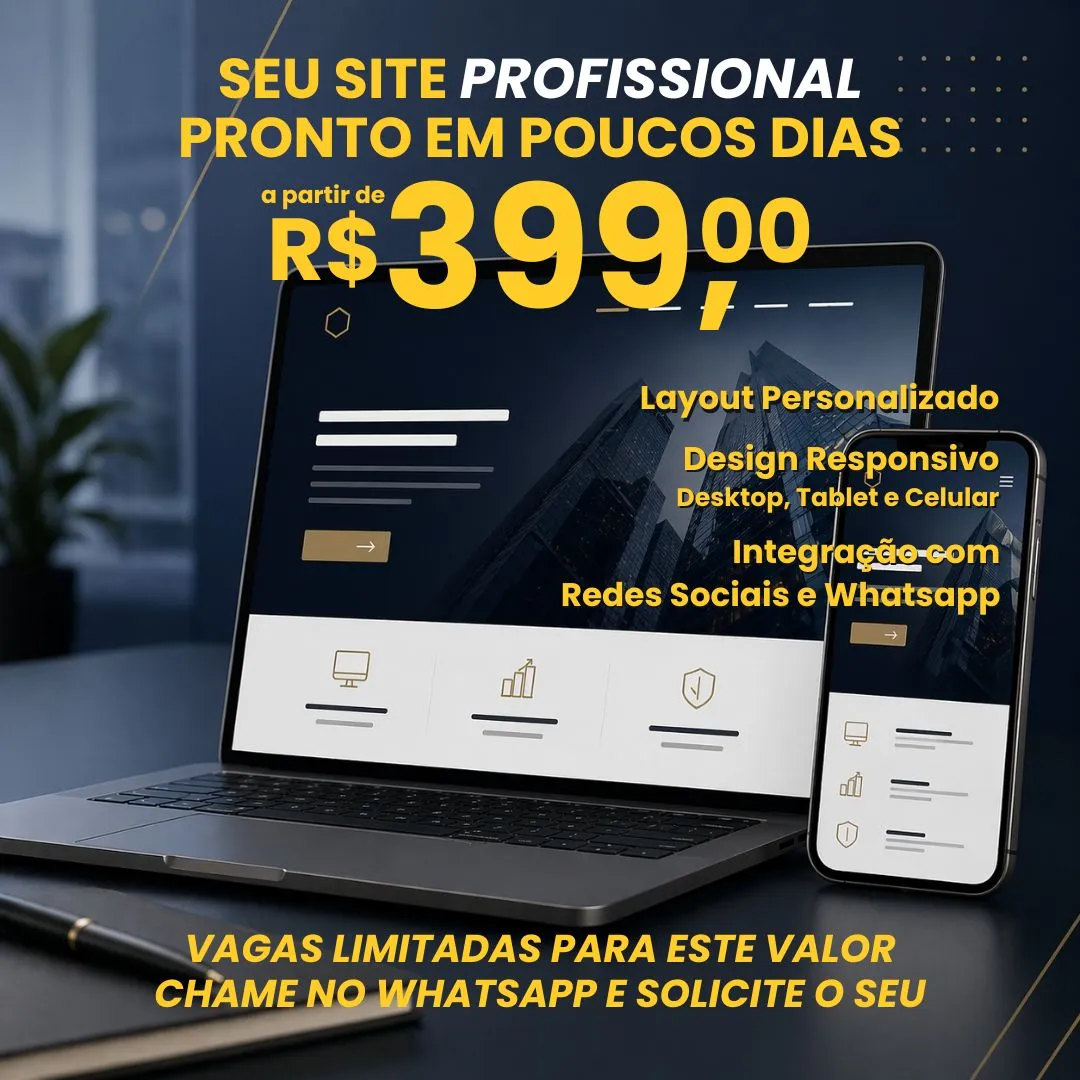 Site profissional completo e responsivo - Foto 1
