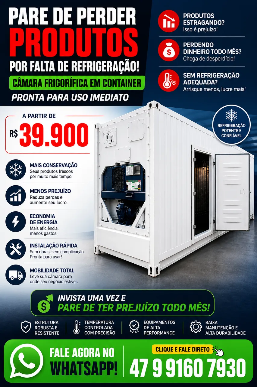 Câmara Fria em Container Reefer – Ativo que Gera Renda - Foto 1