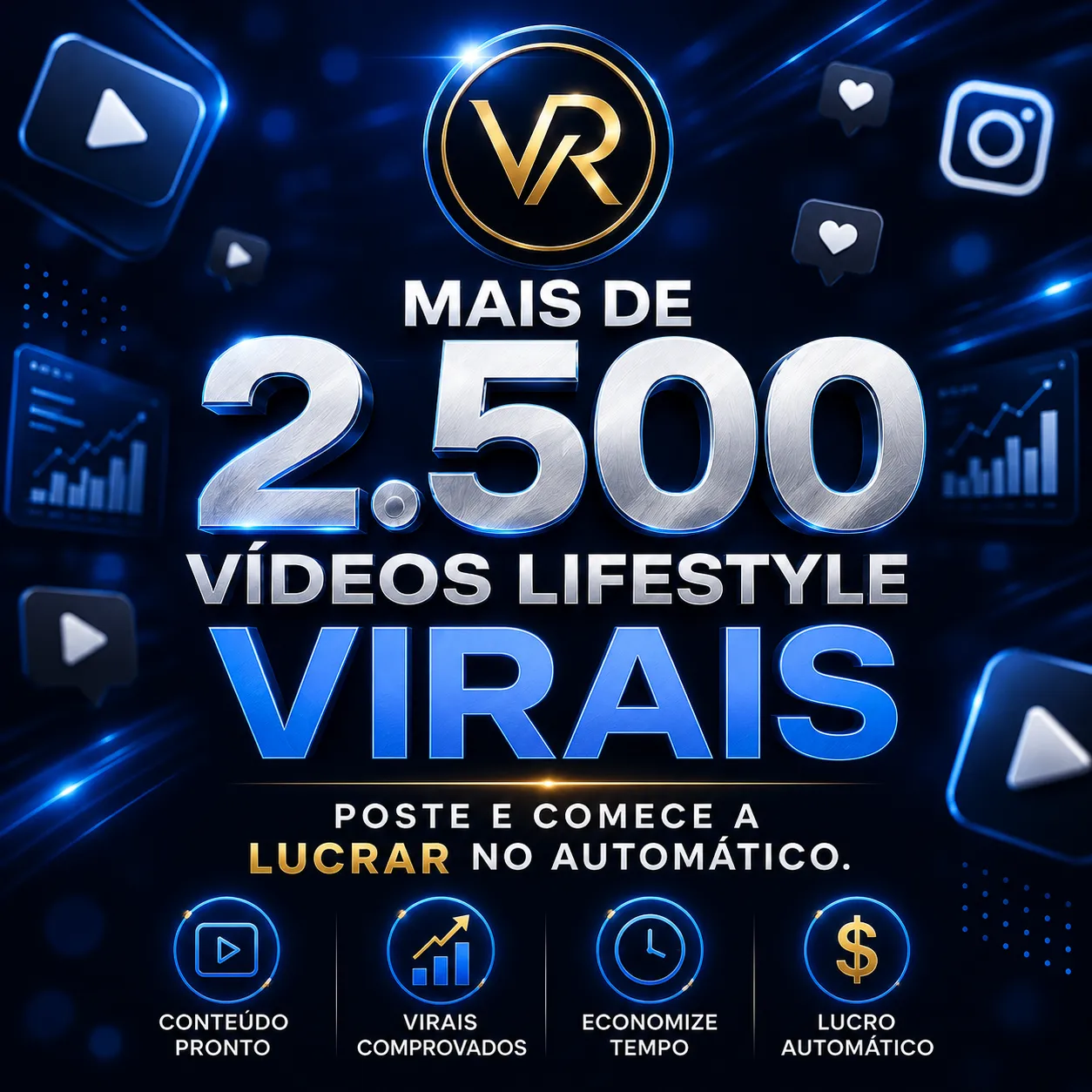 Vídeos virais de luxo que vão te gerar dinheiro na conta!! 💵  - Foto 1